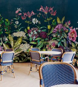 Wild Floral Mural by Coordonne Day