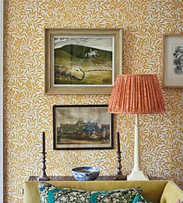 Willow Wallpaper by Morris & Co Yellow