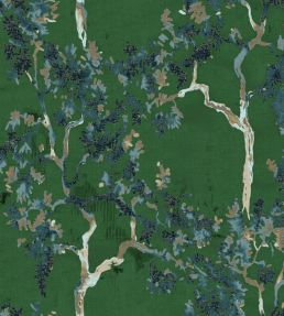 Willow Poem Wallpaper by Coordonne Emerald