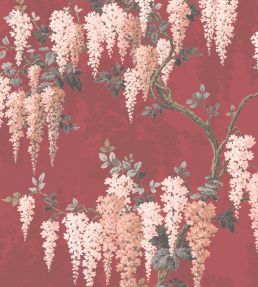 Wisteria Fabric by Woodchip & Magnolia Boudoir Red