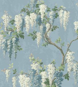 Wisteria Wallpaper by Woodchip & Magnolia Botanical Powder Blue