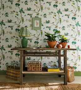 Woodland Chorus Wallpaper by Sanderson Botanical/Multi