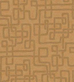 Woven Lines Wallpaper by Eijffinger Orange/Terracotta
