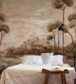Xi Hu Lake Mural by Coordonne Amber