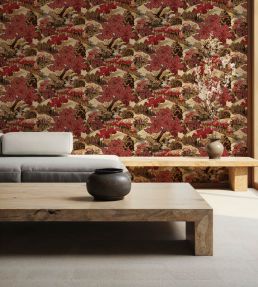 Yu Garden Wallpaper by Coordonne Ruby