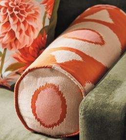 Zinnia Fabric by Harlequin Clementine / Peony