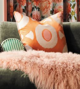 Zinnia Fabric by Harlequin Clementine / Peony