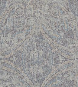 Elswick Paisley Fabric by Zoffany Faded Amethyst