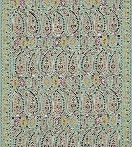 Jayshree Fabric by Zoffany Celadon/Multi