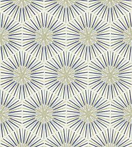 Spark Wallpaper by Zoffany Sapphire