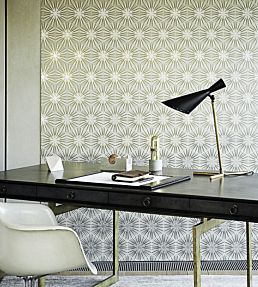 Spark Wallpaper by Zoffany Sapphire