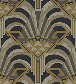 Conway Wallpaper by Zoffany Antique Bronze