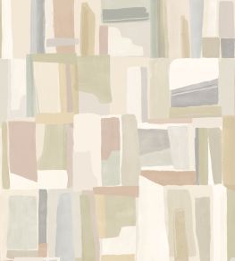 Abstract Cubes Wallpaper by Ohpopsi Avocado Mist