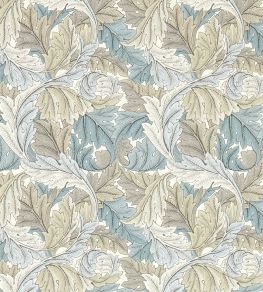 Acanthus Wallpaper by Clarke & Clarke Slate/Dove