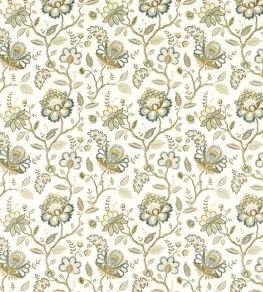 Adeline Fabric by Clarke & Clarke Teal