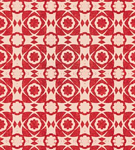 Aegean Tiles Wallpaper by MINDTHEGAP Red