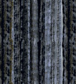 Akabar Fabric by Arley House Charcoal Sky