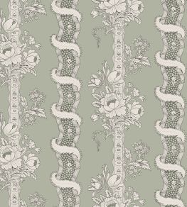 Alexandra Wallpaper by Sandberg Sage Green