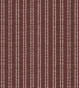 Algonquin Vinyl Wallpaper by Christopher Farr Cloth Plum