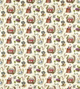 Alice in Wonderland Fabric by Sanderson Hundreds & Thousands