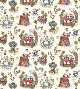 Alice in Wonderland Wallpaper by Sanderson Hundreds & Thousands