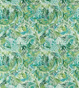 Alotau Fabric by Harlequin Fig Leaf / Tree Canopy