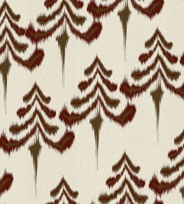 Alpine Wallpaper by MINDTHEGAP Ochre/Red/Grey