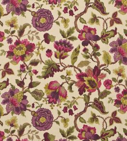 Amanpuri Fabric by Sanderson Mulberry/Olive