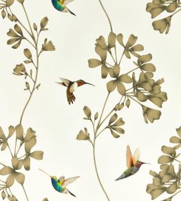 Amazilia Wallpaper by Harlequin Stone / Gold