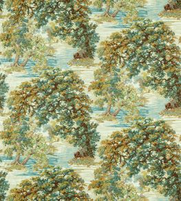Ancient Canopy Fabric by Sanderson Moss