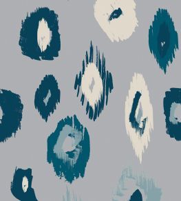 Animal Ikat Wallpaper by Ohpopsi Serperntine & Ink