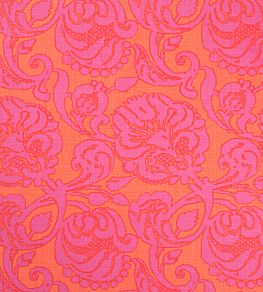 Anna Fabric by Christopher Farr Cloth Hot Pink