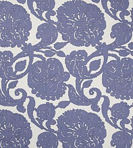 Anna Fabric by Christopher Farr Cloth Indigo