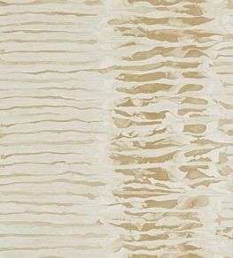 Anthology Ripple Stripe Wallpaper by Harlequin Sandstone