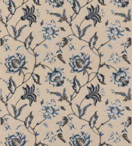 Antique trail Fabric by GP & J Baker Indigo