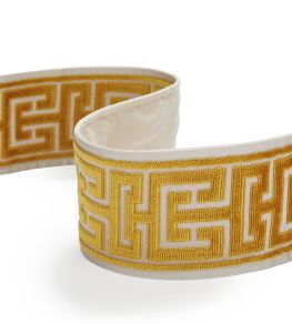 Apollo Velvet Braid Trim by James Hare Calendula