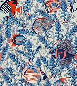 Aquarium Wallpaper by MINDTHEGAP Indigo