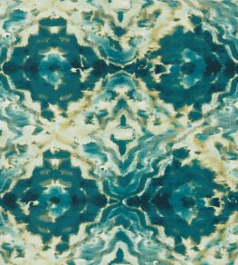 Aqueous Wallpaper by Clarke & Clarke Teal
