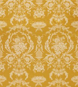 Arabesque Silk Fabric by Zoffany Tigers Eye