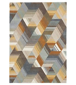 Arcoss Rug by Harlequin Ochre