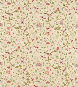 Aril's Garden Fabric by Sanderson Olive/Mulberry