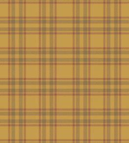 Arran Check Fabric by Arley House Gold