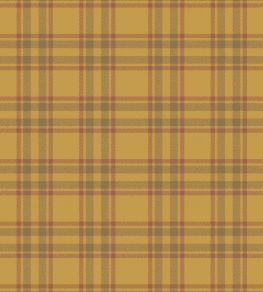Arran Check Fabric by Arley House Gold