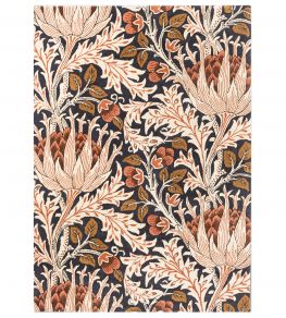 Artichoke Rug by Morris & Co Amber Charcoal