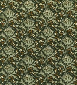 Artichoke Velvet Fabric by Morris & Co Tump