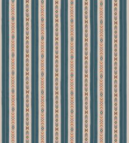 Ashlar Stripe Fabric by GP & J Baker Blue
