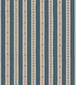 Ashlar Stripe Fabric by GP & J Baker Blue