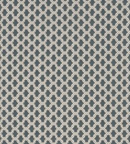 Asscher Fabric by James Hare Asscher Blue Haze