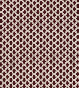 Asscher Fabric by James Hare Syrah