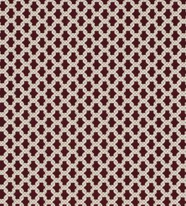 Asscher Fabric by James Hare Syrah